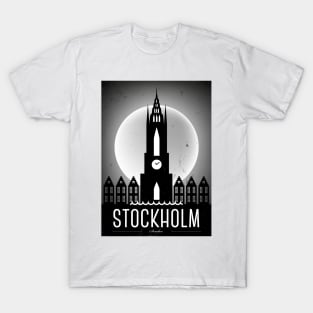 Stockholm Poster Design T-Shirt